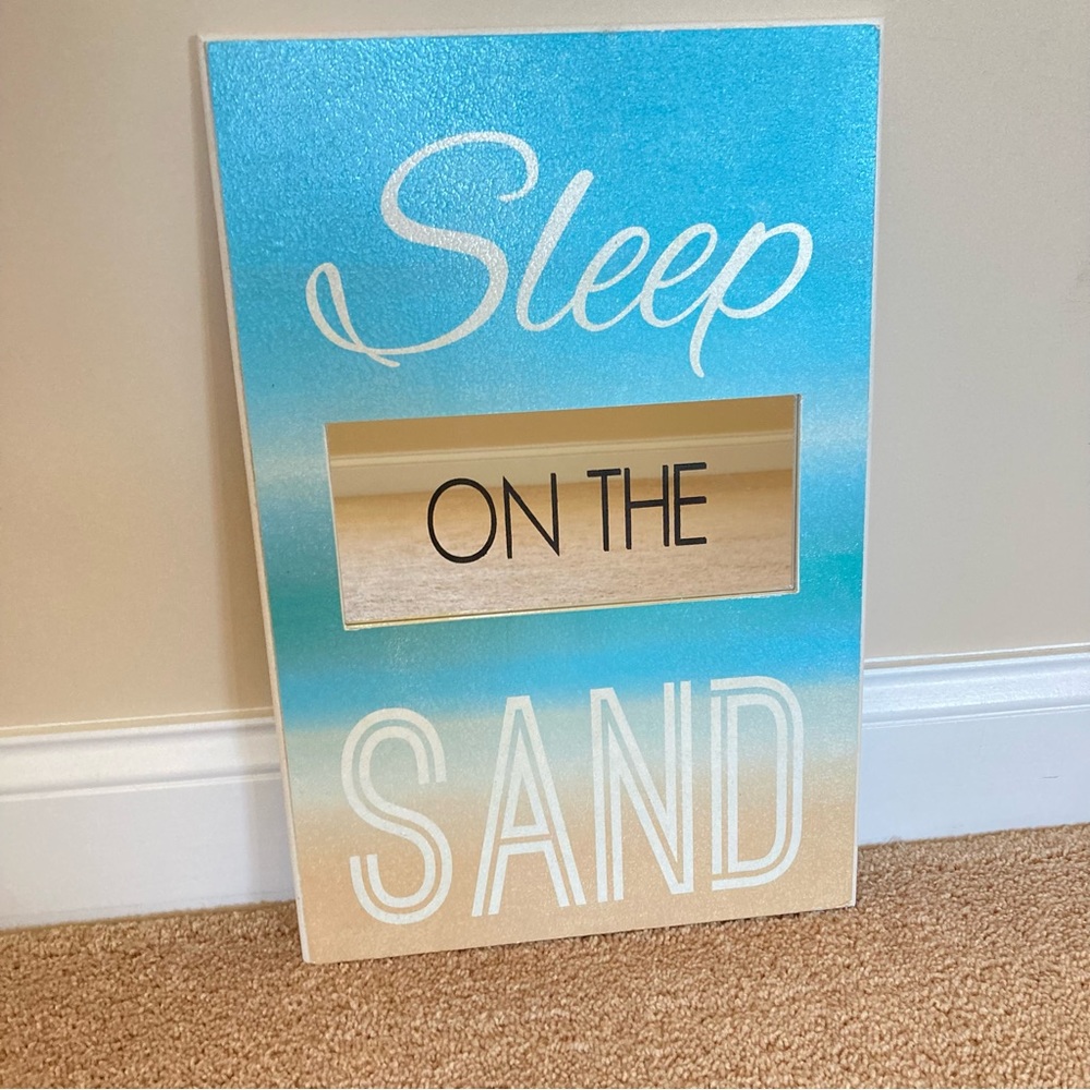 ‘Sleep on the Sand’ Wall Art 18”x12”